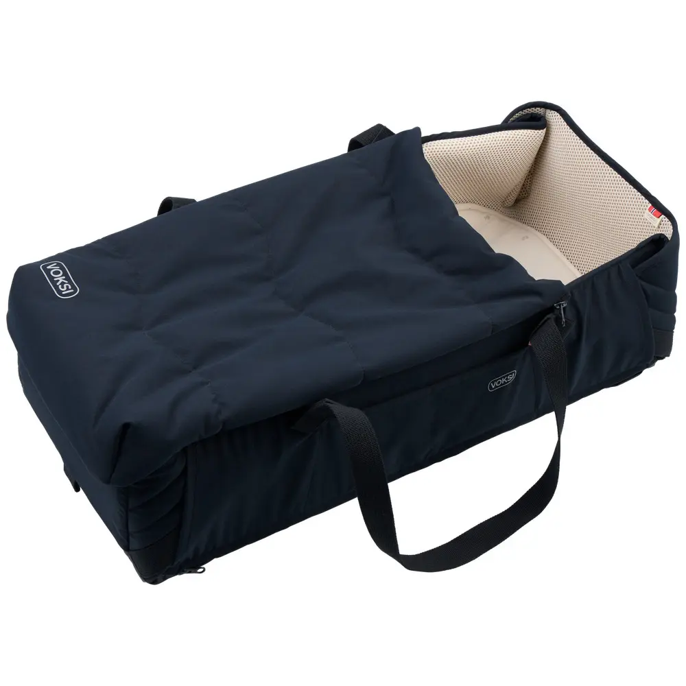 VoksiÂ® Carry Me Babynest - Black Leaf