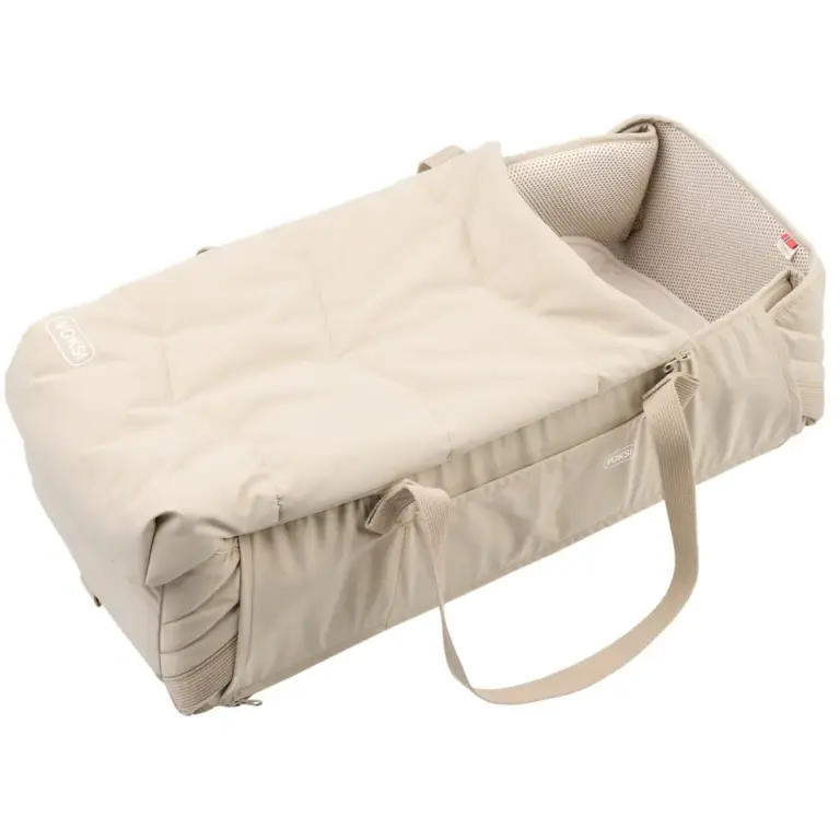 VoksiÂ® Carry Me Babynest - Seashell Sand Leaf