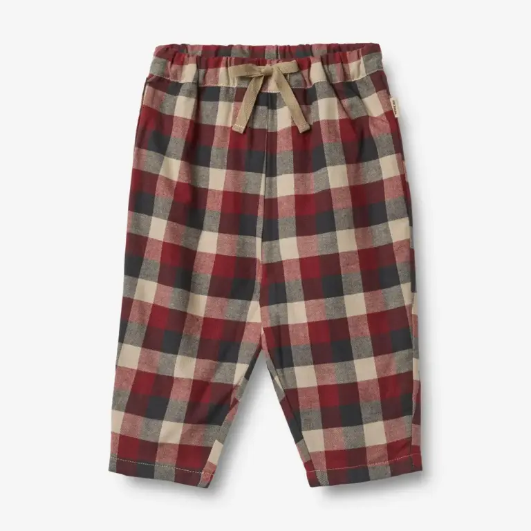 Wheat Arne Bukser - Blue Holiday Check - 92/2 ÅR
