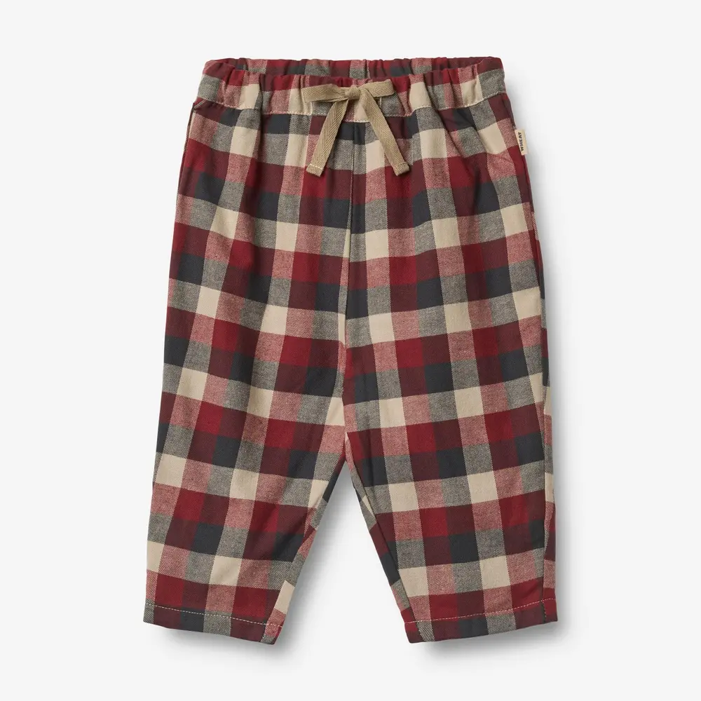 Wheat Arne Bukser - Blue Holiday Check - 92/2 ÅR