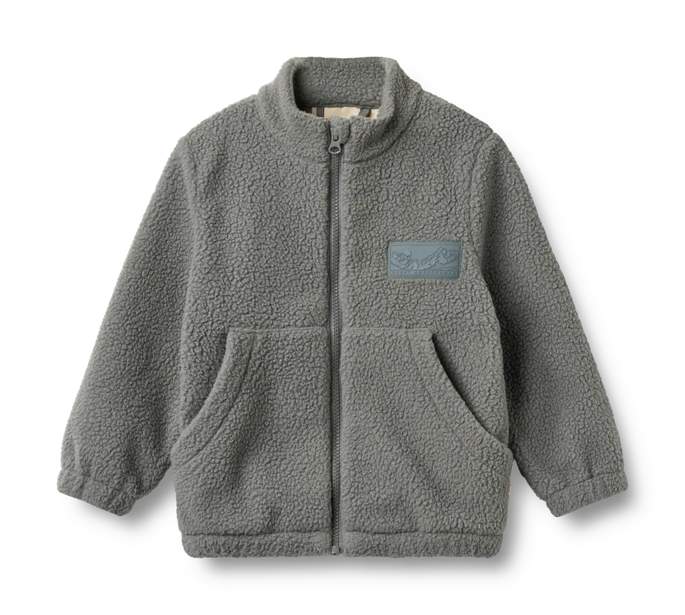Wheat Helge Fleece Jakke - Flint - 104