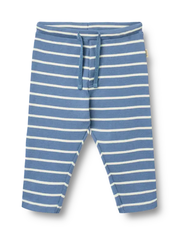 Wheat Manfred Jersey Bukser - Blue Stripe - 86