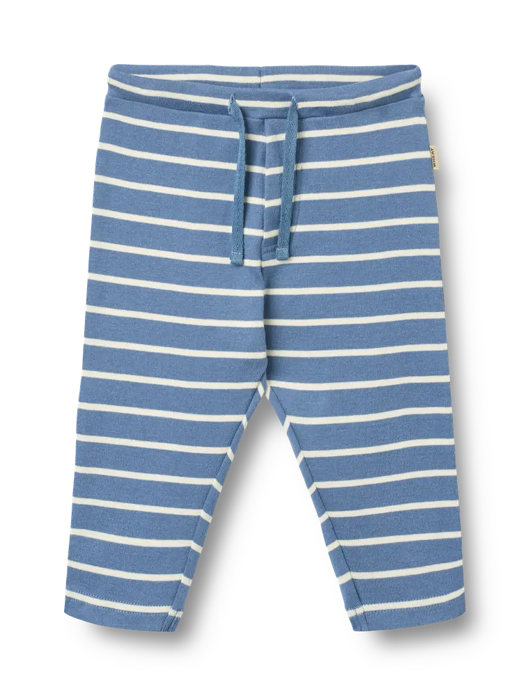 Wheat Manfred Jersey Bukser - Blue Stripe - 86 Wheat Manfred Jersey Bukser - Blue Stripe - 86