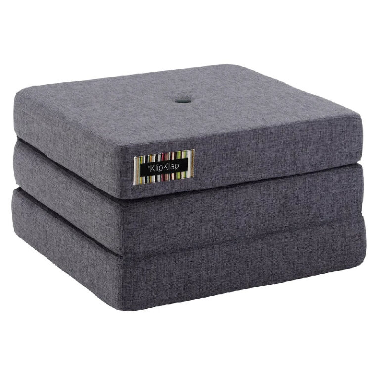 by Klipklap 3 Fold Single - Blue Grey w. Grey