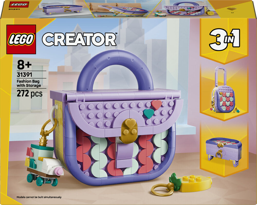 31391 LEGO Creator Modekunst: Taske med opbevaring