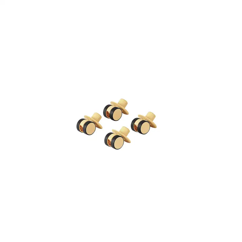 4 x Swirly Wheels Honey Yellow 4 x Swirly Wheels Honey Yellow