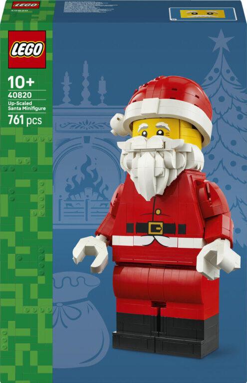 40820 LEGO Seasons and Occasions Opskaleret minifigur af julemanden 40820 LEGO Seasons and Occasions Opskaleret minifigur af julemanden