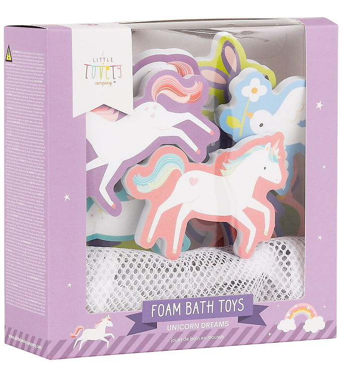 A Little Lovely Company Badelegetøj - 14 stk. - Unicorn Dreams
