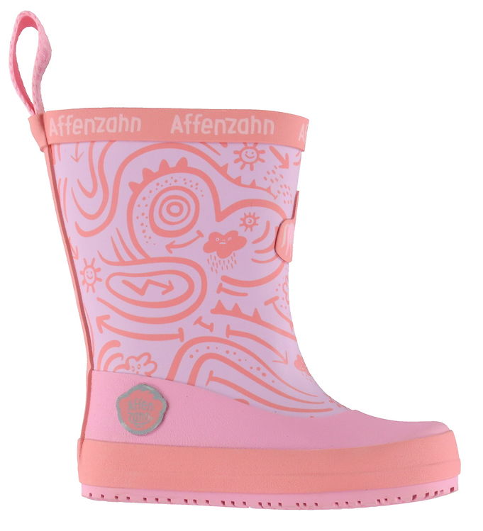 Affenzahn Gummistøvler - Plashy Unicorn - Barfod - Pink