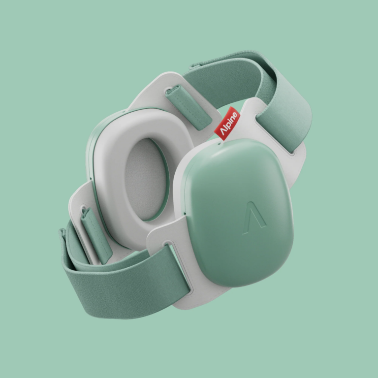Alpine | Høreværn Muffy Baby 1-4 år - Grøn
