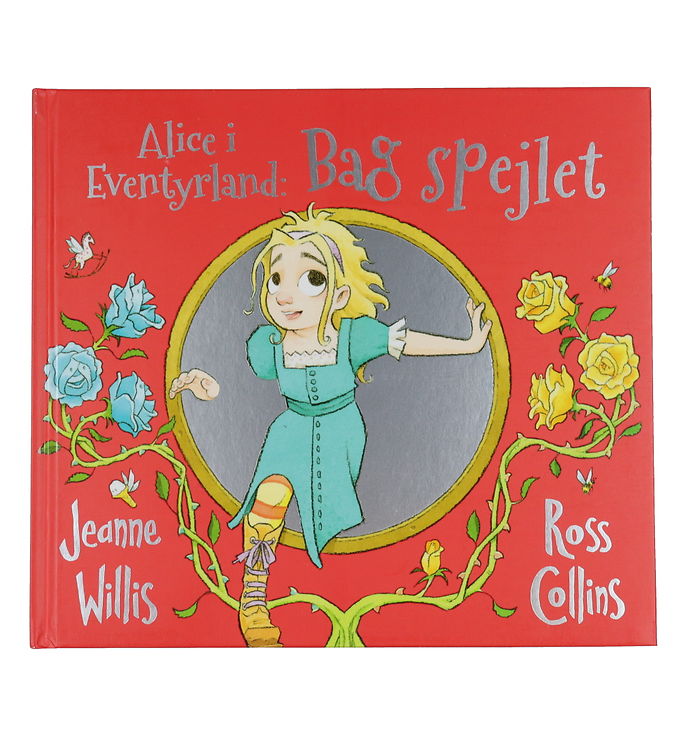 Alvilda Bog - Alice I Eventyrland - Bag Spejlet - Dansk Alvilda Bog - Alice I Eventyrland - Bag Spejlet - Dansk