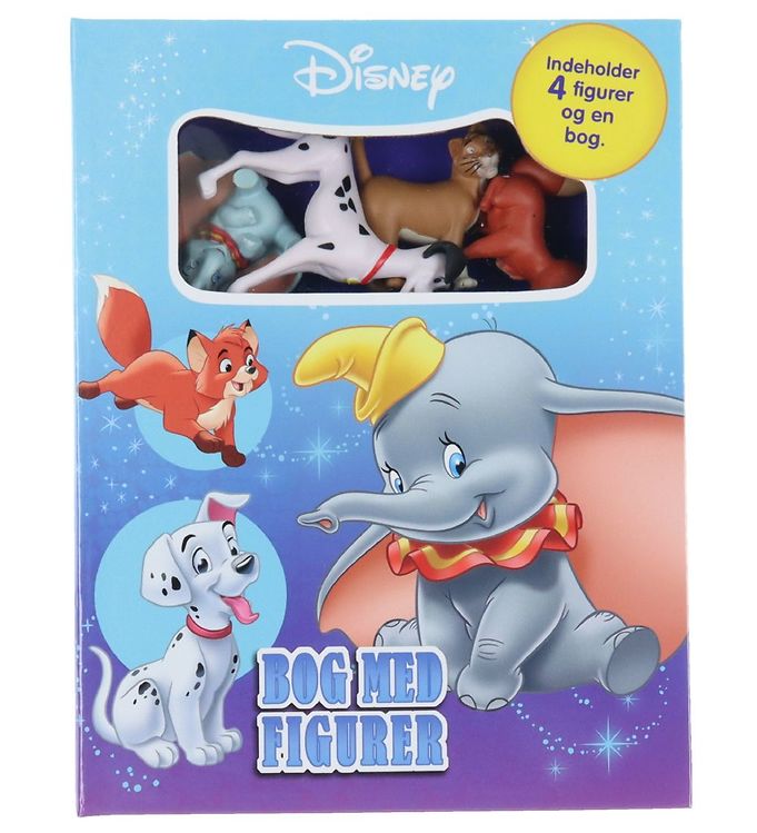Alvilda Bog - Disney bog med figurer - Dansk'