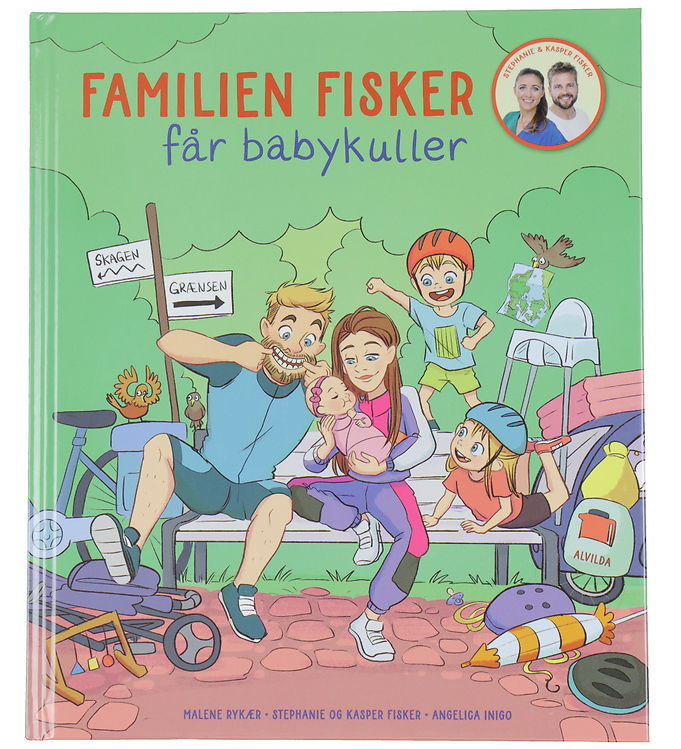 Alvilda Bog - Familien Fisker Får Babykuller - Dansk Alvilda Bog - Familien Fisker Får Babykuller - Dansk