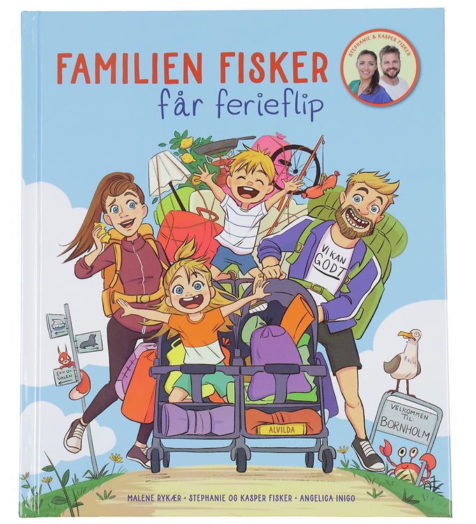 Alvilda Bog - Familien Fisker Får Ferieflip - Dansk Alvilda Bog - Familien Fisker Får Ferieflip - Dansk