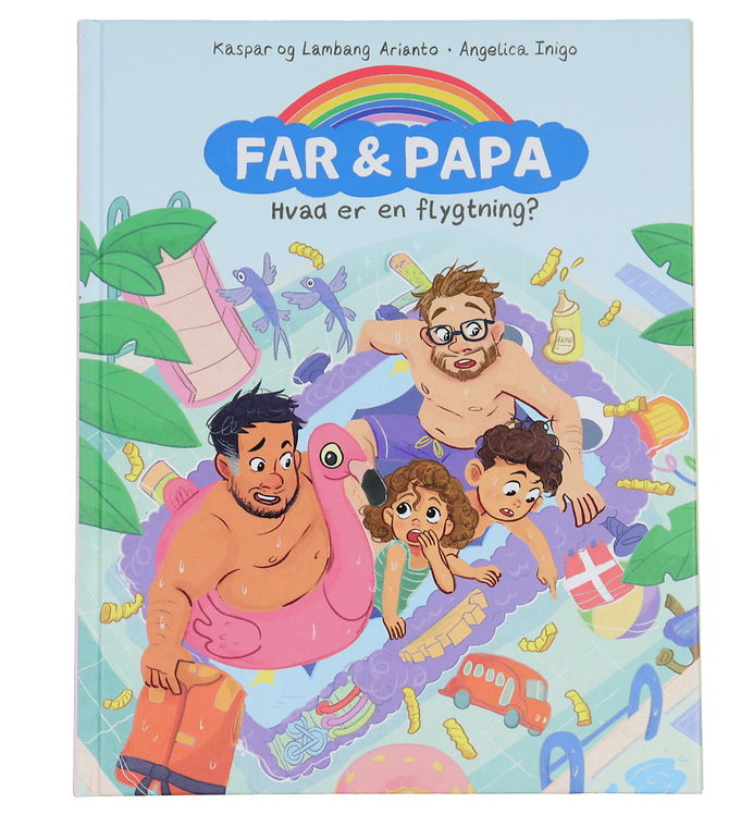 Alvilda Bog - Far & Papa - Hvad Er En Flygtning? - Dansk Alvilda Bog - Far & Papa - Hvad Er En Flygtning? - Dansk