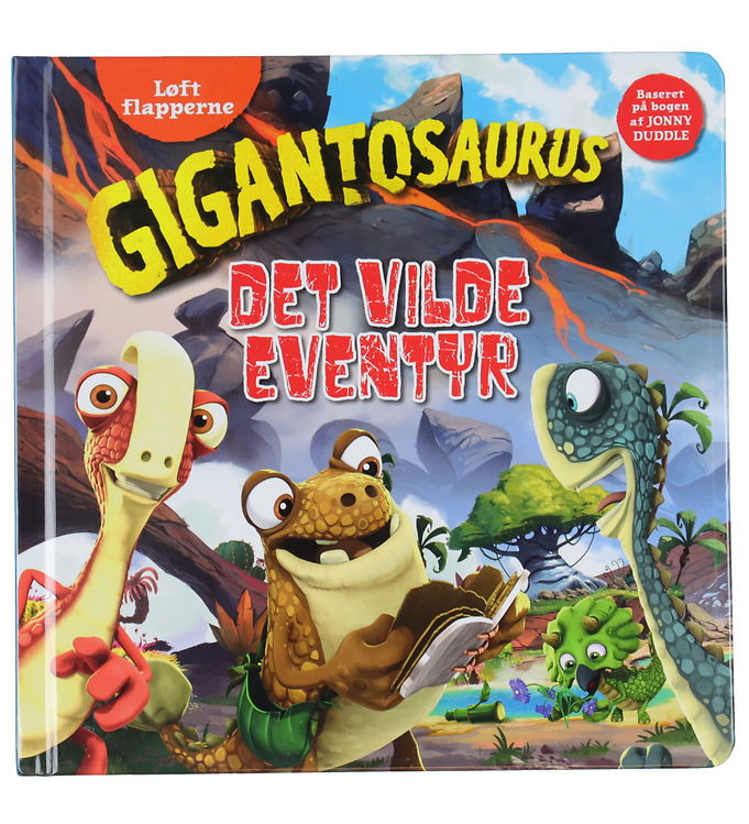 Alvilda Bog - Gigantosaurus - Det Vilde Eventyr - Løft Flapperne Alvilda Bog - Gigantosaurus - Det Vilde Eventyr - Løft Flapperne