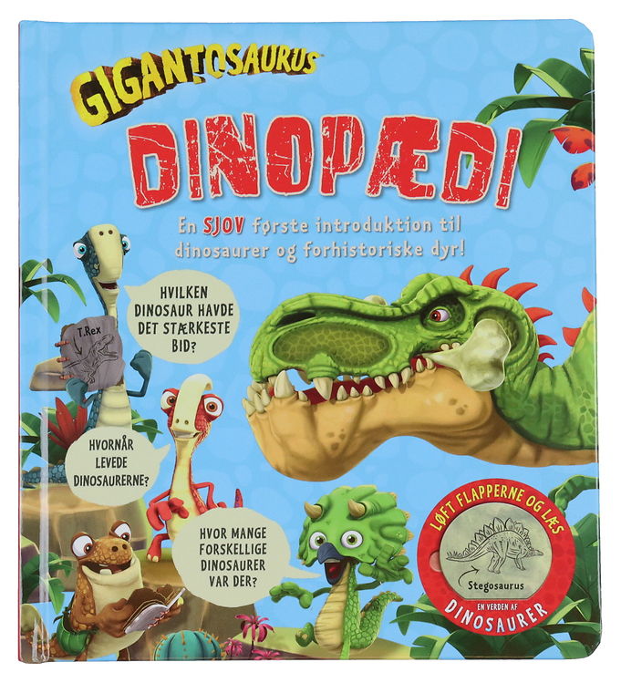 Alvilda Bog - Gigantosaurus Dinopædi - Dansk Alvilda Bog - Gigantosaurus Dinopædi - Dansk
