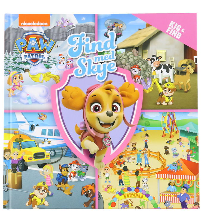 Alvilda Bog - Kig Og Find - Paw Patrol - Find Med Skye - DA