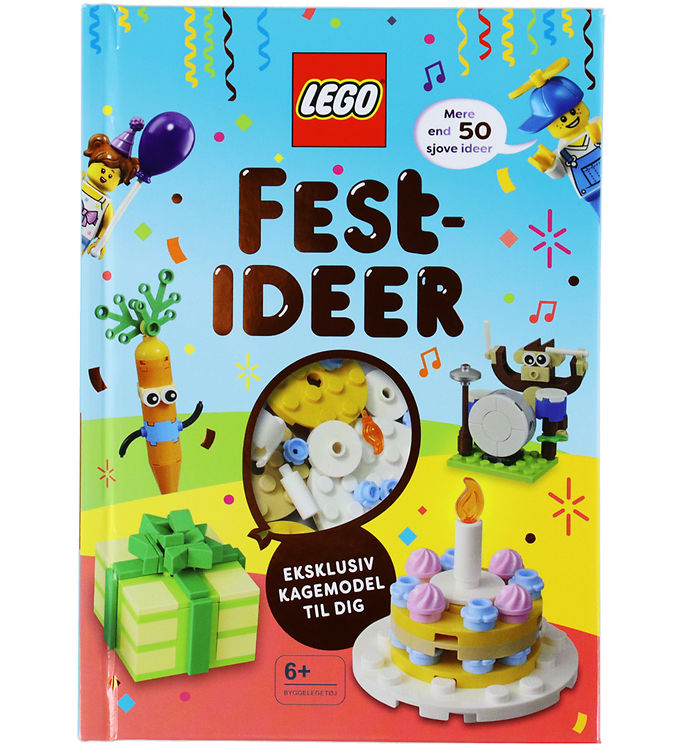 Alvilda Bog - LEGO® Festideer - Bog Med Klodser Alvilda Bog - LEGO® Festideer - Bog Med Klodser