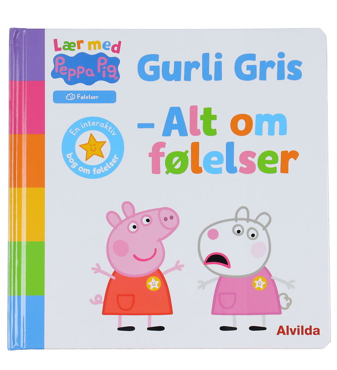 Alvilda Bog - Lær Med Gurli Gris - Alt Om Følelser Alvilda Bog - Lær Med Gurli Gris - Alt Om Følelser