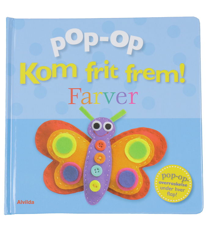 Alvilda Bog - Pop-Op - Kom Frit Frem - Farver - Dansk Alvilda Bog - Pop-Op - Kom Frit Frem - Farver - Dansk
