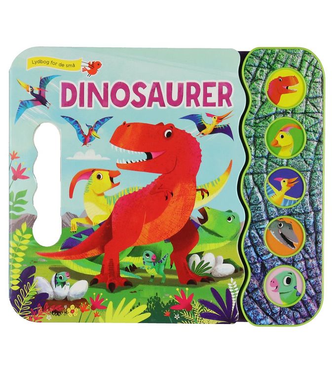 Alvilda Bog m. Lyd - Lydbog for de små - Dinosaurer - Dansk Alvilda Bog m. Lyd - Lydbog for de små - Dinosaurer - Dansk