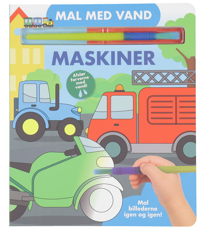 Alvilda Malebog - Mal Med Vand - Maskiner Alvilda Malebog - Mal Med Vand - Maskiner