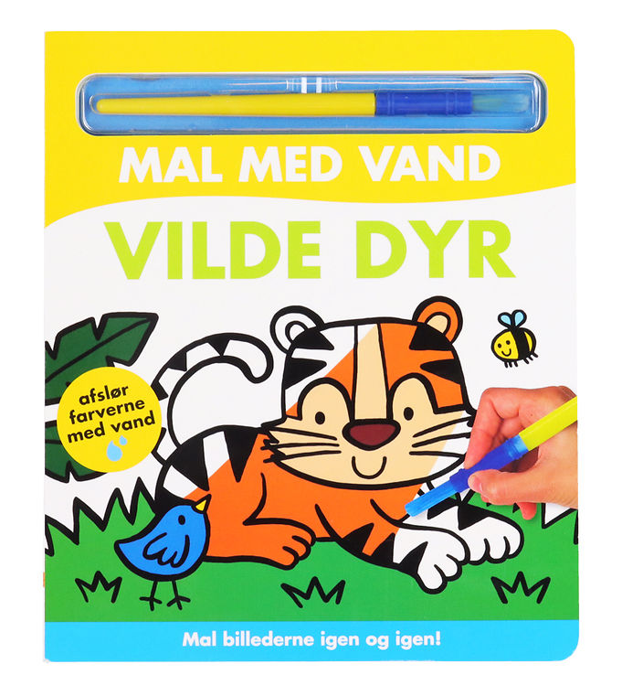 Alvilda Malebog - Mal med Vand - Vilde Dyr Alvilda Malebog - Mal med Vand - Vilde Dyr