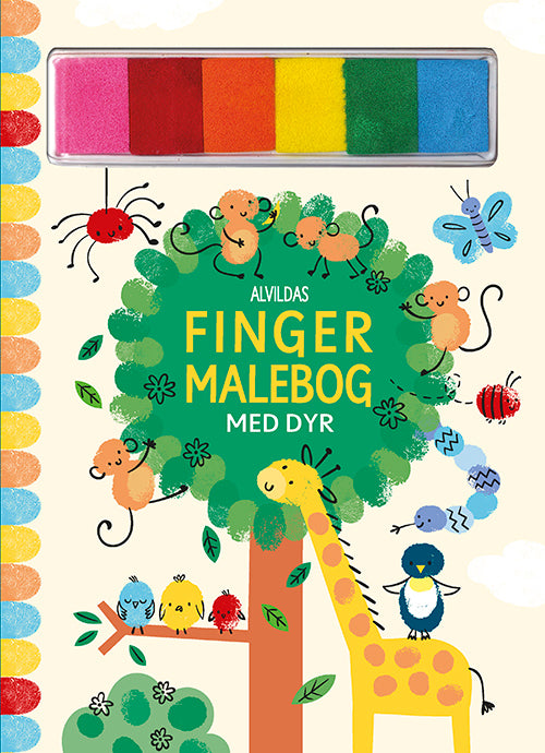 Alvildas fingermalebog med dyr Alvildas fingermalebog med dyr