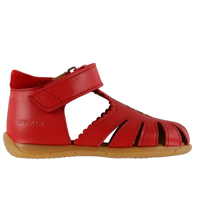 Angulus Sandaler m. Broderi - Red