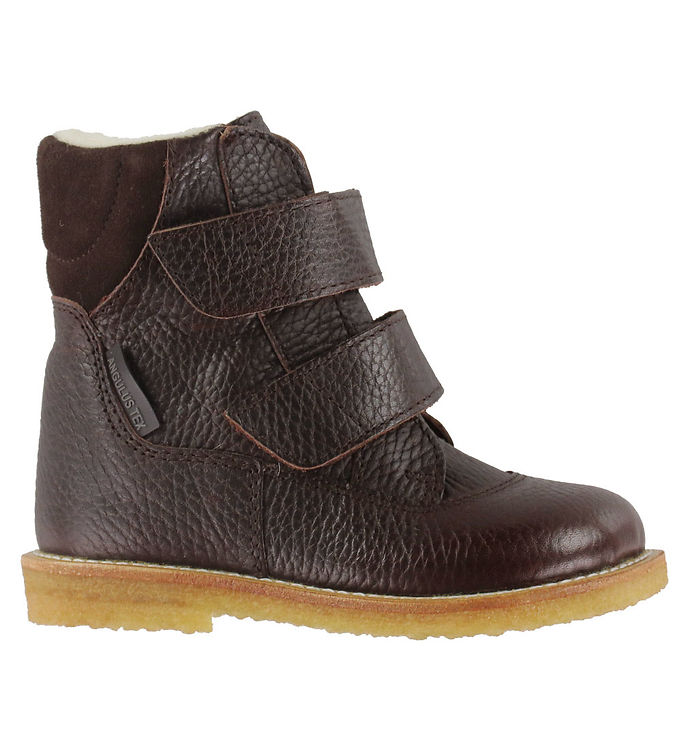 Angulus Vinterstøvler - Tex - Dark Brown Angulus Vinterstøvler - Tex - Dark Brown