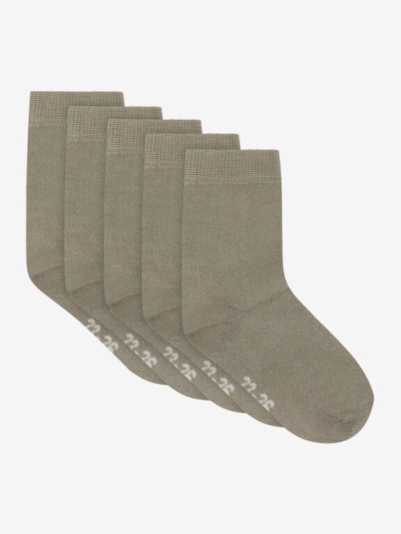 Ankel Sokker -Solid (5-pack) - Tuffet - 19/22