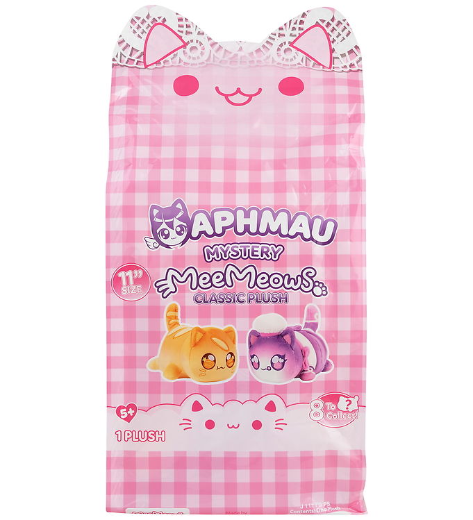 Aphmau Bamse - Mystery MeeMeows - 28 cm - Bakery - Assorteret