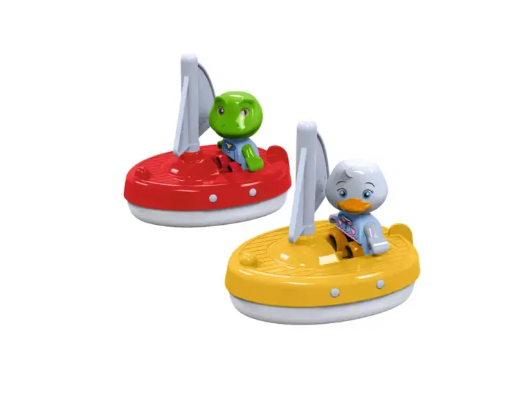 Aquaplay 2-Pack Sejlbåde med Figurer