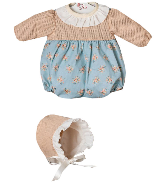 Asi Dukketøj - 46 cm - Leo - Beige/Blå Asi Dukketøj - 46 cm - Leo - Beige/Blå