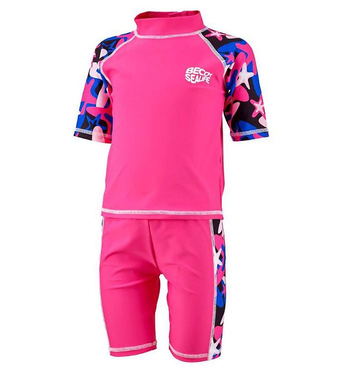 BECO Badetøj - Badebluse/Badebukser - Pink