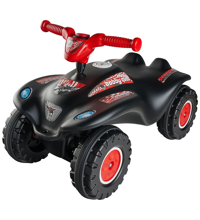 BIG Bobby Car - Quad - Racing - Red