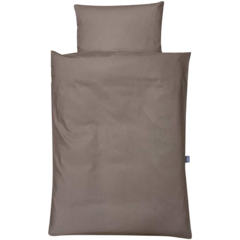 Baby Sengelinned, Dess. 1270 Ensfarvet Taupe/038