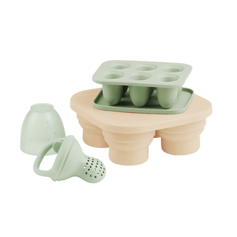Babymoov Silicone Containers And Feeder Set Babymoov Silicone Containers And Feeder Set
