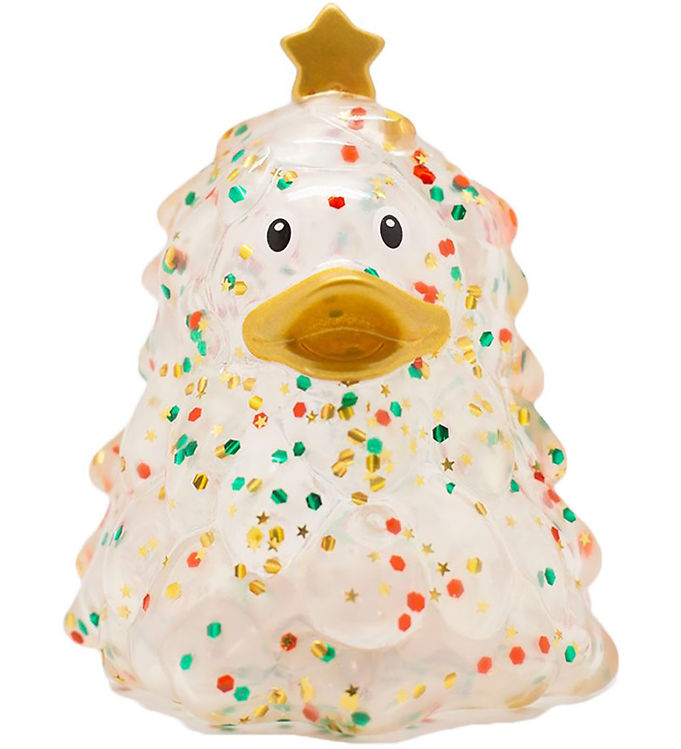 Badeand - Juletræ - Glitter Badeand - Juletræ - Glitter