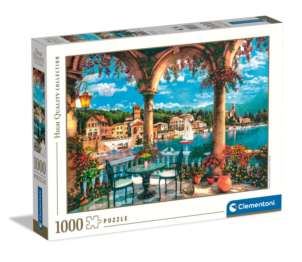 Balcony View og Lake Como 1000 brikker