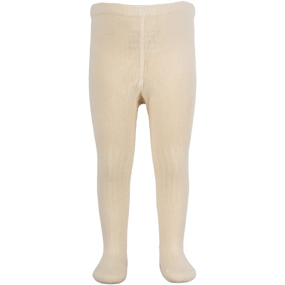Bamboo strømpebukser - OFF WHITE - 1-2Y