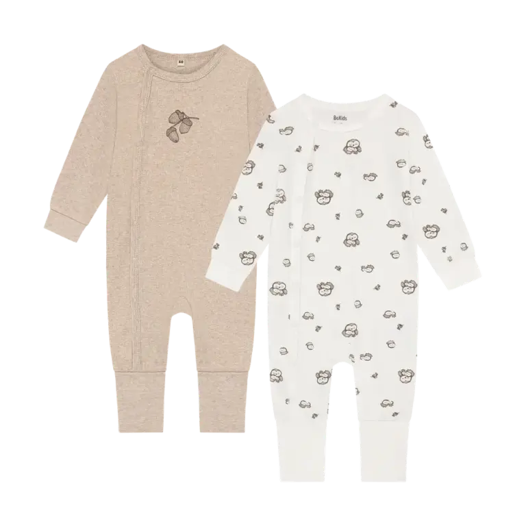 BeKids Heldragt 2-Pak - Silver Mink - 50