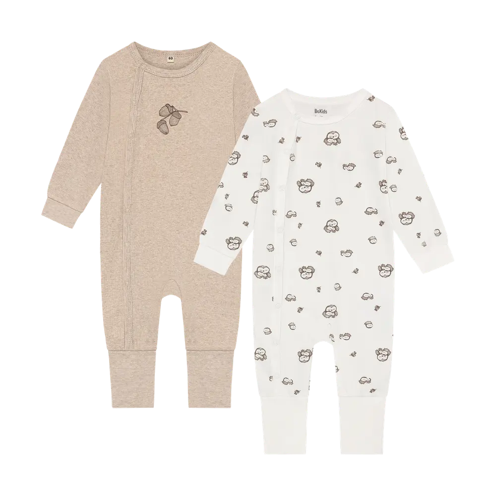 BeKids Heldragt 2-Pak - Silver Mink - 50