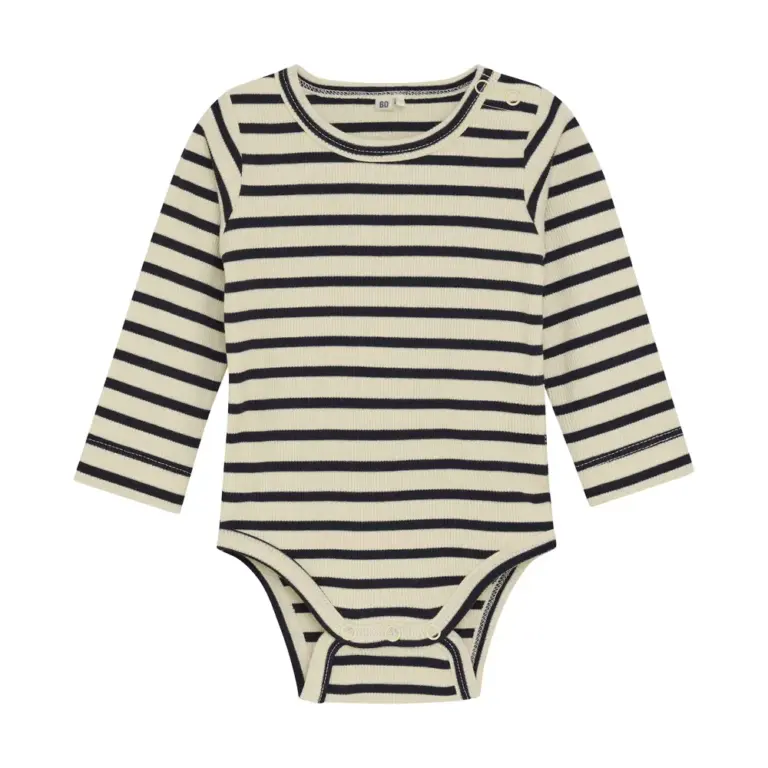 BeKids Langærmet Body - Sky Captain - 80
