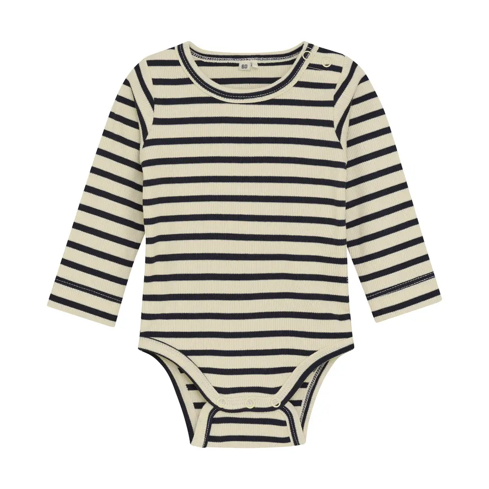 BeKids Langærmet Body - Sky Captain - 80