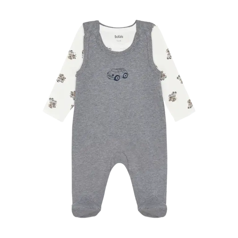 BeKids Romper og Body Sæt - Turbulence - 60