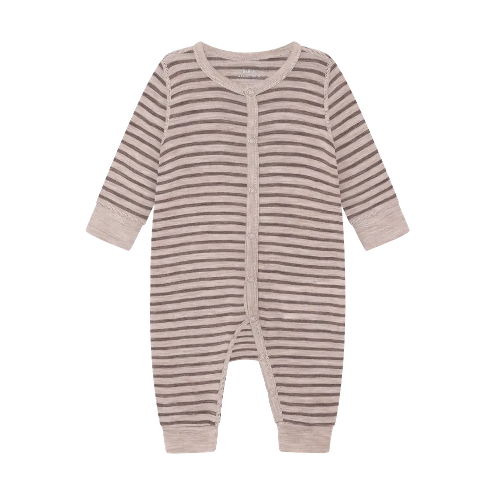 BeKids Uld Heldragt - Mocha Meringue - 60