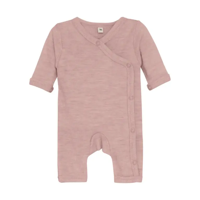 BeKids Uld Jumpsuit - Solid - Starling Melange - 44