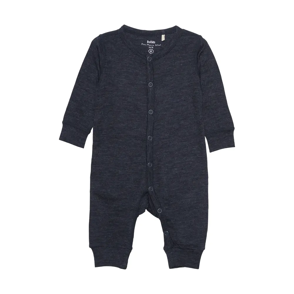 BeKids Uld jumpsuit - Sky Captain Melange - 70